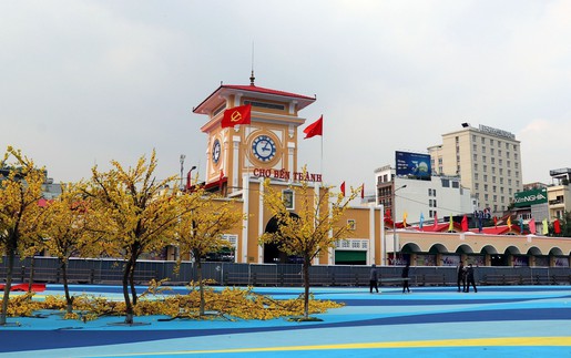 TP. Hồ Chí Minh làm mới không gian đô thị đón Tết