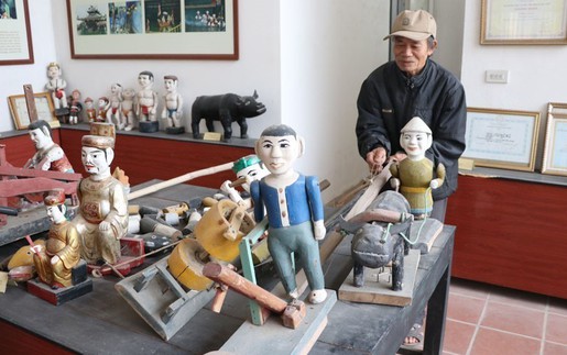 Những người "giữ lửa" cho múa rối nước Hồng Phong