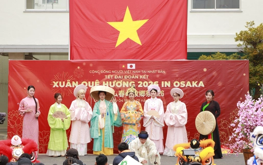 Hơn 1000 người tham dự Hội xuân 2026 - Tết đại đoàn kết tại Osaka, Nhật Bản