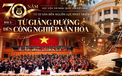Nghị quyết 57-NQ/TW: 70 năm Học viện Âm nhạc Quốc gia Việt Nam - Từ giảng đường đến công nghiệp văn hoá (Bài 3 - Hết)