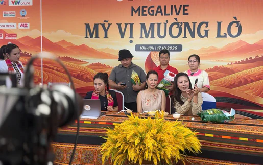 Diễn viên Việt Anh, Nhạc sĩ Giáng Son cùng đưa đặc sản Mường Lò lên không gian số