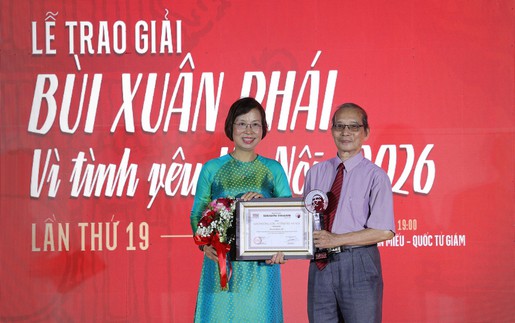Trao Giải thưởng Bùi Xuân Phái - Vì tình yêu Hà Nội lần 19 - 2026: "Trở lại trái tim mình" để làm nên tầm vóc cho Hà Nội