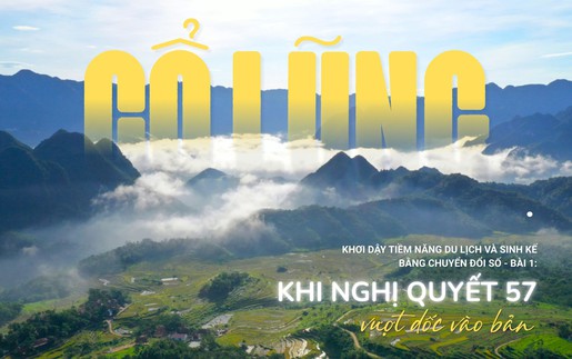Cổ Lũng - Khơi dậy tiềm năng du lịch và sinh kế bằng chuyển đổi số - Bài 1: Khi Nghị quyết 57 vượt dốc vào bản