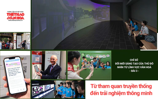 Chỉ số đổi mới sáng tạo của Thủ đô nhìn từ lĩnh vực văn hóa - Bài 3: Từ tham quan truyền thống đến trải nghiệm thông minh