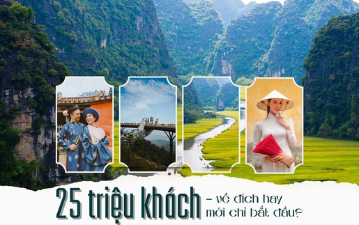 25 triệu khách - về đích hay mới chỉ bắt đầu?