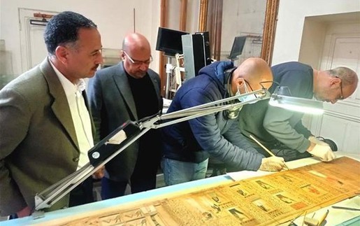 Bảo tàng Ai Cập hoàn thành việc phục chế cuộn giấy cói thời Hậu nguyên