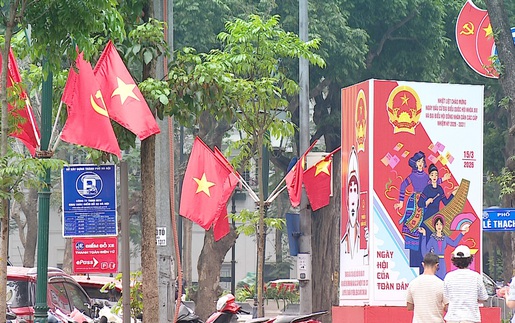 Hà Nội rực rỡ cờ hoa, mọi công tác sẵn sàng cho ngày hội non sông