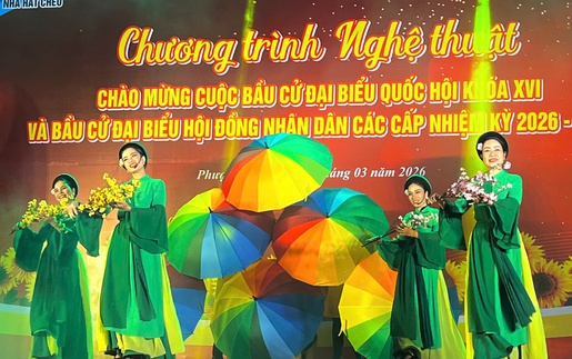 Rộn tiếng chèo vui cùng ngày hội non sông