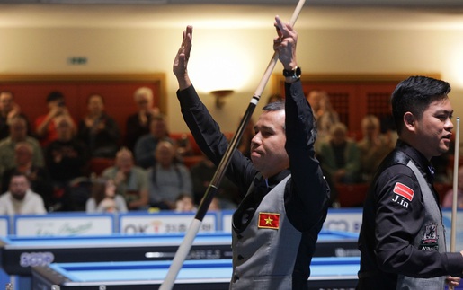 Trần Quyết Chiến và Trần Thanh Tự nhận bao nhiêu tiền thưởng từ chức vô địch thế giới carom 3 băng?