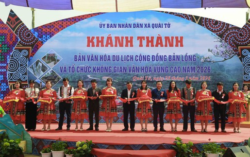 Khánh thành bản văn hóa du lịch cộng đồng trên Đèo Pha Đin