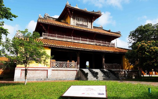 Hiển Lâm Các - công trình cao nhất trong Hoàng Thành Huế