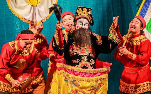 "Vẽ mặt" - hồn cốt của nghệ thuật Tuồng