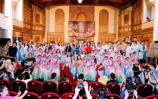 “Sắc Hương bốn mùa” – Bản hòa âm truyền thống và hiện đại của tuổi trẻ Học viện Âm nhạc Quốc gia Việt Nam