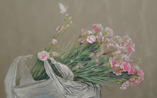 Lạc vào thế giới phấn màu của Nguyên Pastel