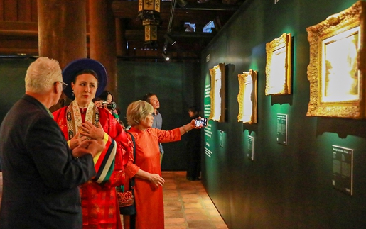 Triển lãm 'Trời, Non, Nước' của vua Hàm Nghi: Lời tự sự của một vị vua xa xứ