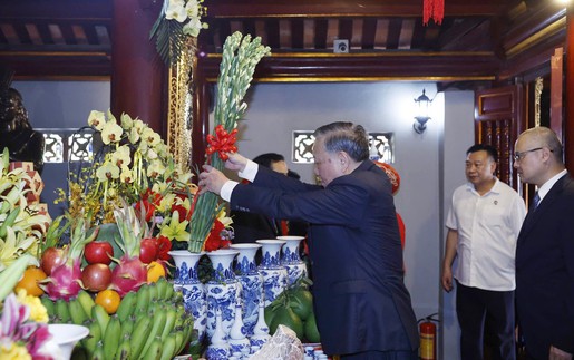 Tổng Bí thư, Chủ tịch nước Tô Lâm: Tiếp nối truyền thống dựng nước và giữ nước, xây dựng đất nước giàu mạnh, phồn vinh, văn minh, hạnh phúc