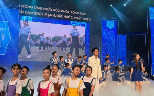 Chương trình chính luận nghệ thuật "Nhân dân khỏe mạnh - Đất nước phát triển"