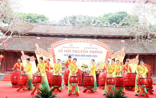 Lễ hội Văn Miếu Mao Điền tôn vinh đạo học của dân tộc