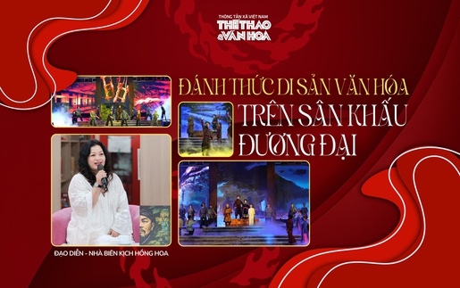 Đạo diễn - nhà biên kịch Hồng Hoa: Đánh thức di sản văn hóa trên sân khấu đương đại