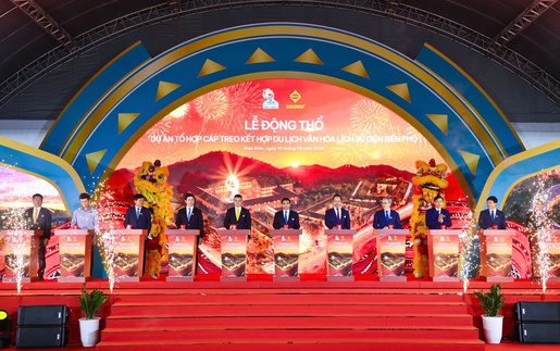 Sun Group động thổ Tổ hợp cáp treo kết hợp du lịch văn hóa lịch sử Điện Biên Phủ