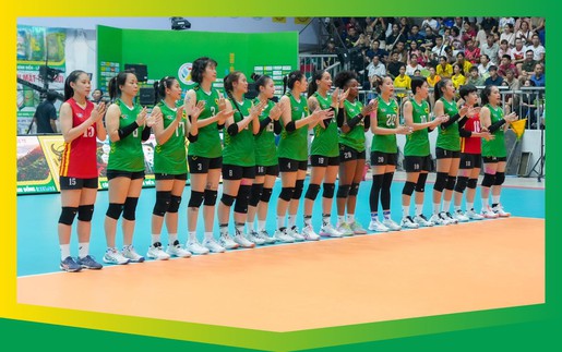 Trần Thị Thanh Thúy và đồng đội nhận thất bại trước CLB Trung Quốc ở trận ra quân cúp VTV9-Bình Điền