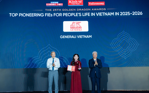 Generali Việt Nam được vinh danh tại Giải thưởng Rồng Vàng 2026
