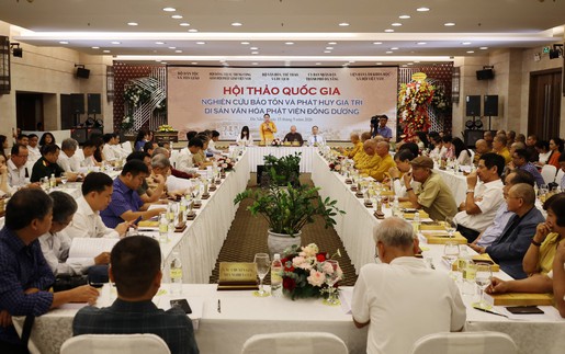 Thúc đẩy bảo tồn và phát huy giá trị di sản văn hóa Phật viện Đồng Dương