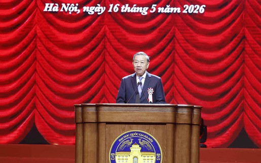 Phát biểu của Tổng Bí thư, Chủ tịch nước Tô Lâm tại Lễ kỷ niệm 120 năm Ngày truyền thống Đại học Quốc gia Hà Nội