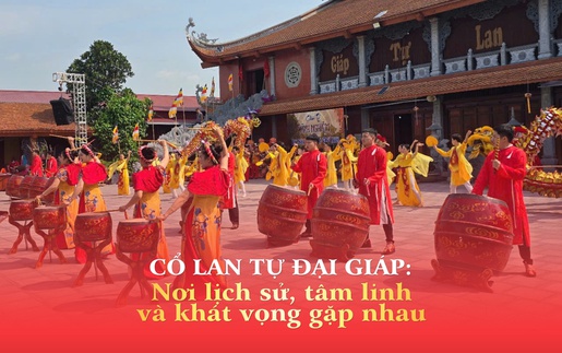 Cổ Lan Đại tự Giáp: Nơi lịch sử, tâm linh và khát vọng gặp nhau