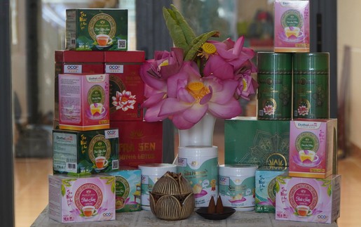 Ẩm thực cao cấp từ sen thu hút đông đảo du khách thưởng thức