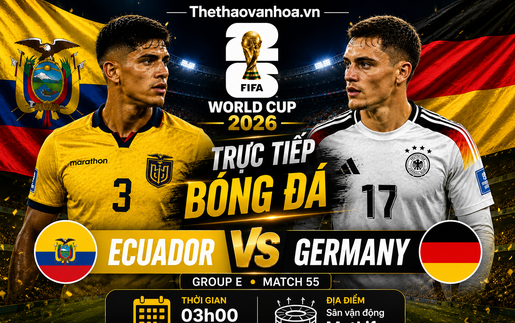 Dự đoán tỉ số trận đấu Ecuador vs Đức: Khó cản cỗ xe tăng