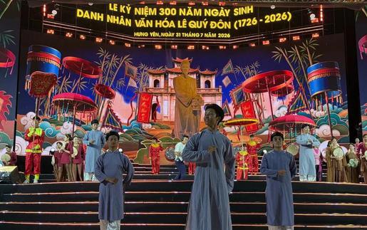 Hưng Yên sẵn sàng đón khoảng 30.000 người dự Lễ kỷ niệm 300 năm Ngày sinh Lê Quý Đôn