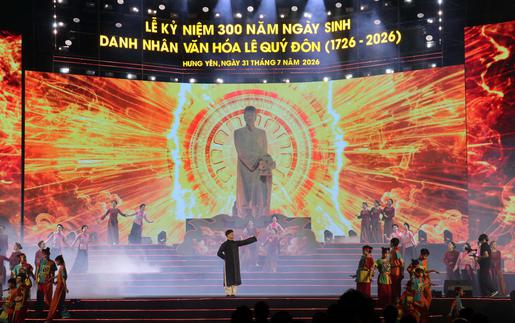 Lễ Kỷ niệm cấp quốc gia 300 năm ngày sinh Danh nhân văn hóa Lê Quý Đôn 