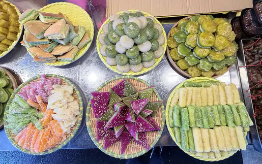 Tinh hoa bánh dân gian tại Ngày hội Bánh dân gian Nam Bộ - An Giang