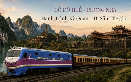 Mở bán vé tàu "Hành trình kỳ quan – Di sản thế giới" từ ngày 17/8