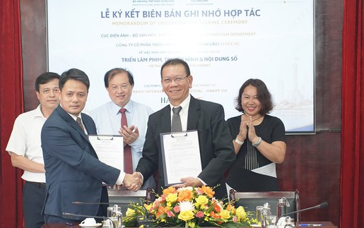 Ký kết hợp tác tổ chức Thị trường Phim và Nội dung số Việt Nam trong khuôn khổ HANIFF