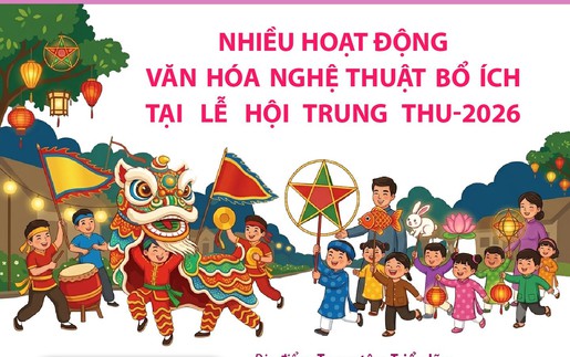 Nhiều hoạt động văn hóa nghệ thuật bổ ích tại Lễ hội Trung thu-2026