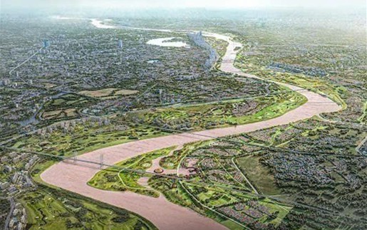 Hà Nội lấy ý kiến quy hoạch phân khu đô thị sông Hồng, cụ thể hóa tầm nhìn 100 năm
