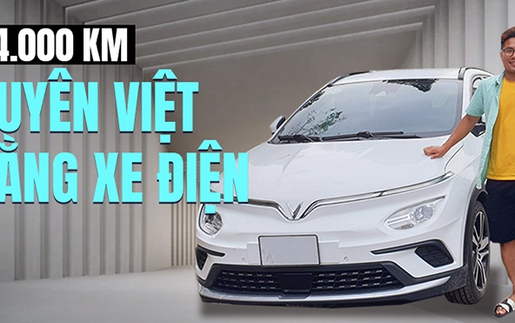 Chủ xe VinFast VF e34 xuyên Việt trong 6 tháng, vượt hàng chục nghìn km và sạc pin cả trăm lần