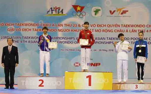 Việt Nam đã có HCV Taekwondo châu Á