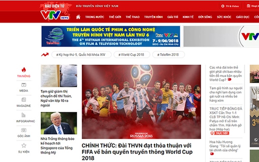 CHÍNH THỨC: VTV thông báo đã có bản quyền World Cup 2018