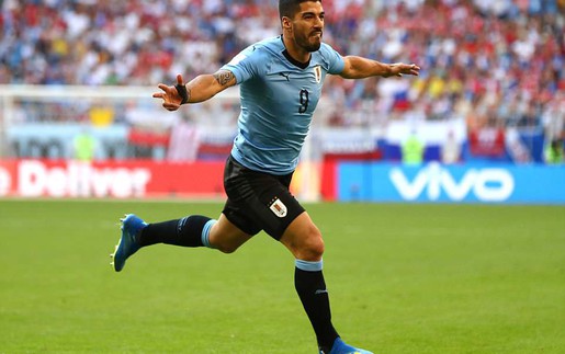 Video clip bàn thắng Nga 0-3 Uruguay: 'Song sát' Suarez - Cavani trừng phạt chủ nhà