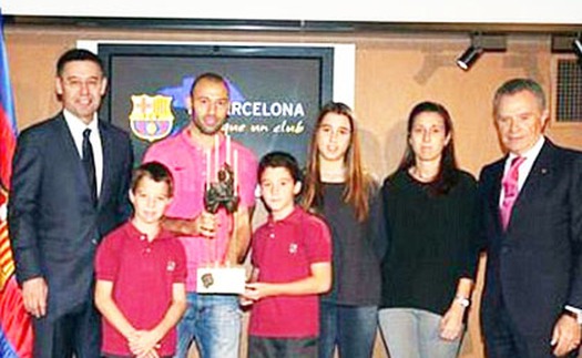 Một thất bại khác của Messi: Mascherano mới là cầu thủ xuất sắc nhất Barca