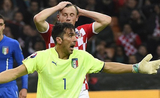 Italy 1-1 Croatia: Buffon mắc sai lầm, đội quân của Conte mất điểm