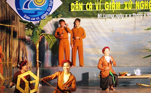 Niềm vui của người dân xứ Nghệ khi dân ca Ví, Giặm được vinh danh