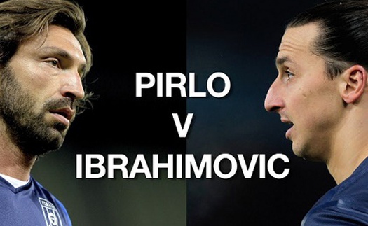 Pirlo san bằng kỉ lục của Ibrahimovic