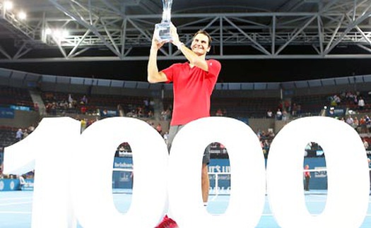 Roger Federer: Quý ngài 1000!