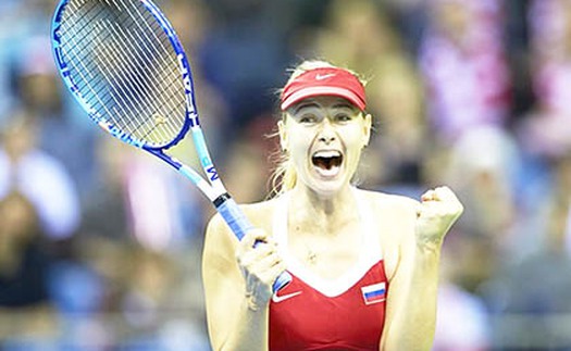 Vòng 1 Fed Cup 2015: Sharapova tỏa sáng, Nga vào bán kết