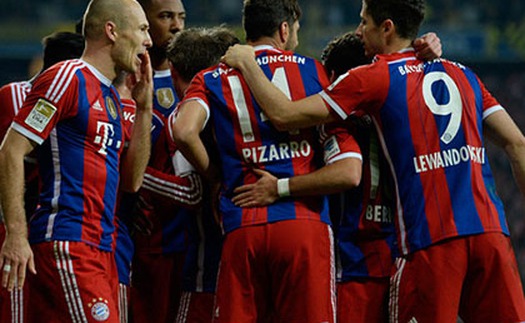 Robben, Lewandowski lập cú đúp, Bayern tàn sát Paderborn với "set tennis trắng"
