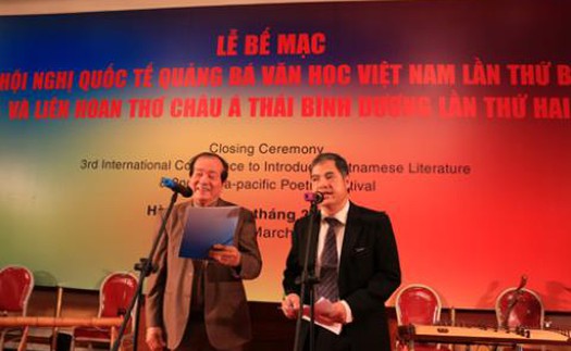 Bế mạc Hội nghị quảng bá văn học Việt Nam